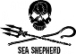 The Sea Shepherd logo featuring a skull and crossed trident representing the marine conservation charities funded by our corporate event services